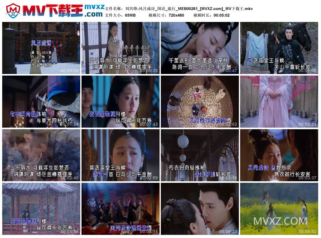 刘兴锋-风月成诗_国语_流行_MEB00281